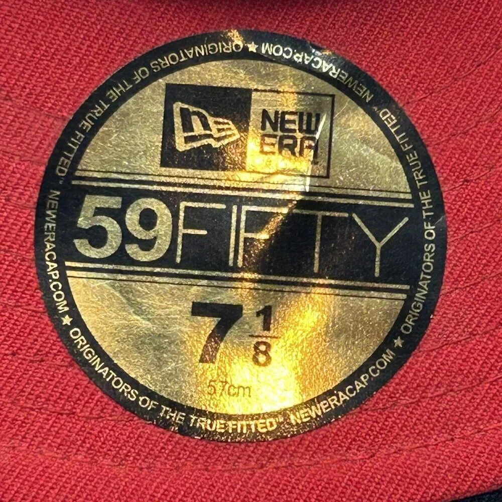 St Louis Cardinals Baseball Cap New Era 7-1/8 Embroidered Logo MLB 59Fifty Hat